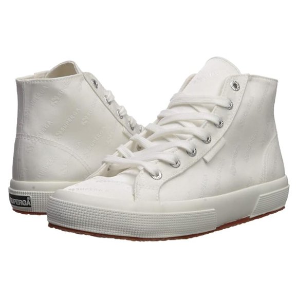 Superga Women's 2795 Nylenblogou Sneaker, White, 8 - Picture 2 of 6